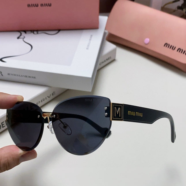 LOGO SUNGLASSES 513013 IN BLACK ACETATE