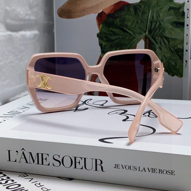 TRIOMPHE SUNGLASSES 552769 IN PINK ACETATE