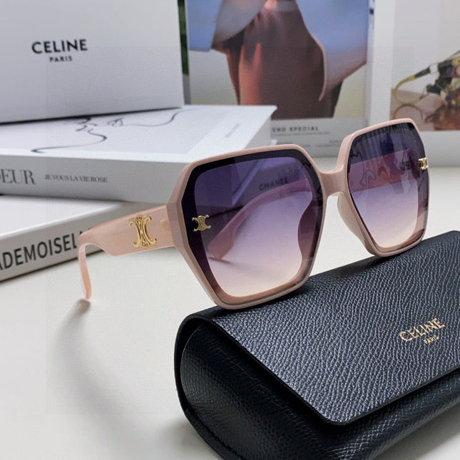 TRIOMPHE SUNGLASSES 552769 IN PINK ACETATE