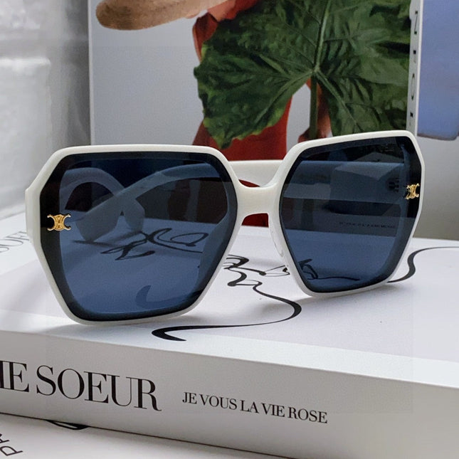 TRIOMPHE SUNGLASSES 552771 IN WHITE ACETATE