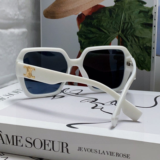 TRIOMPHE SUNGLASSES 552771 IN WHITE ACETATE