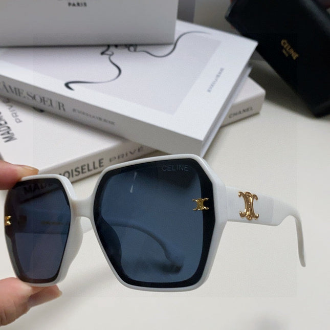 TRIOMPHE SUNGLASSES 552771 IN WHITE ACETATE