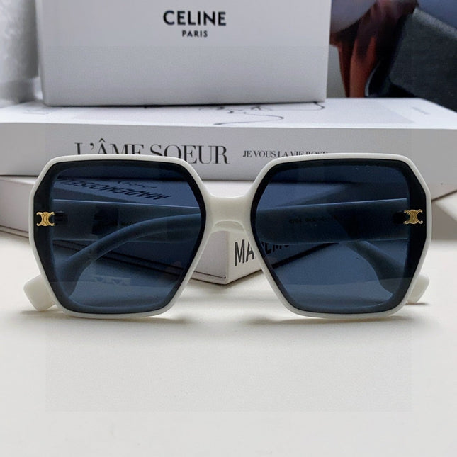 TRIOMPHE SUNGLASSES 552771 IN WHITE ACETATE