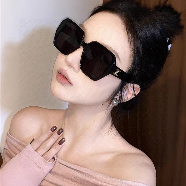 TRIOMPHE SUNGLASSES 552772 IN BLACK ACETATE