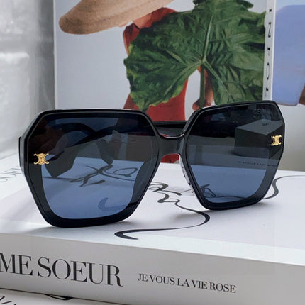 TRIOMPHE SUNGLASSES 552772 IN BLACK ACETATE