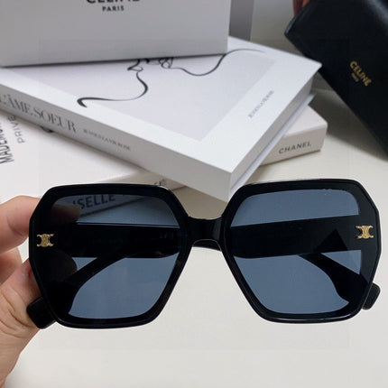 TRIOMPHE SUNGLASSES 552772 IN BLACK ACETATE