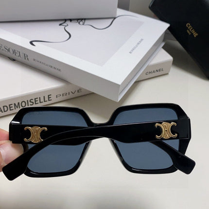 TRIOMPHE SUNGLASSES 552772 IN BLACK ACETATE