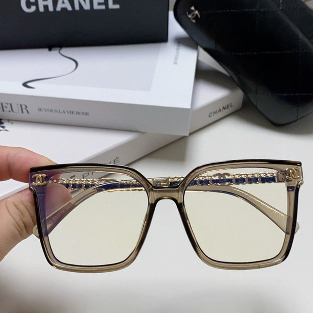 SQUARE SUNGLASSES 632881 IN GRAY CLEAR ACETATE