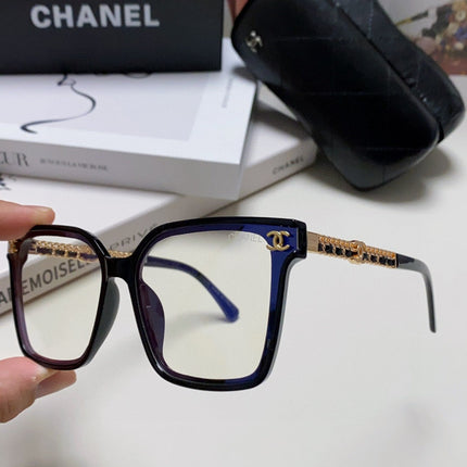 SQUARE SUNGLASSES 632882 IN BLACK ACETATE CLEAR LENSES