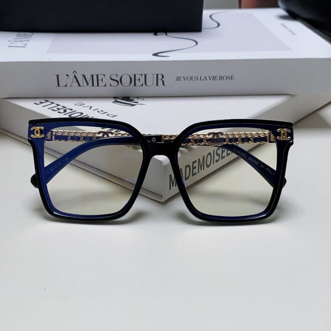 SQUARE SUNGLASSES 632882 IN BLACK ACETATE CLEAR LENSES