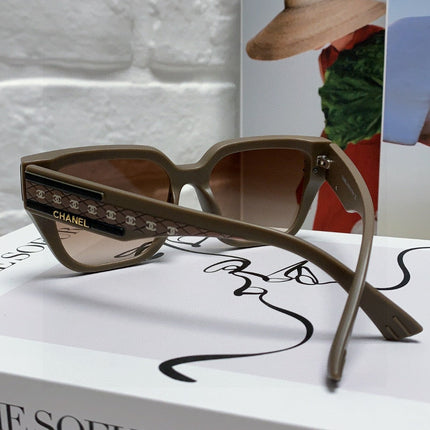 SQUARE SUNGLASSES 632896 IN BROWN ACETATE