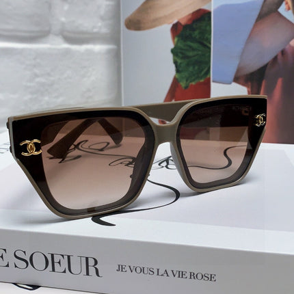 SQUARE SUNGLASSES 632896 IN BROWN ACETATE