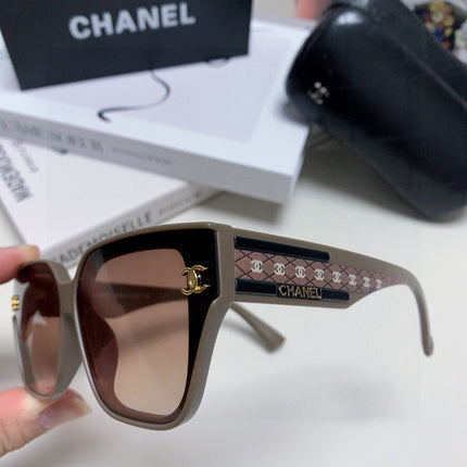 SQUARE SUNGLASSES 632896 IN BROWN ACETATE