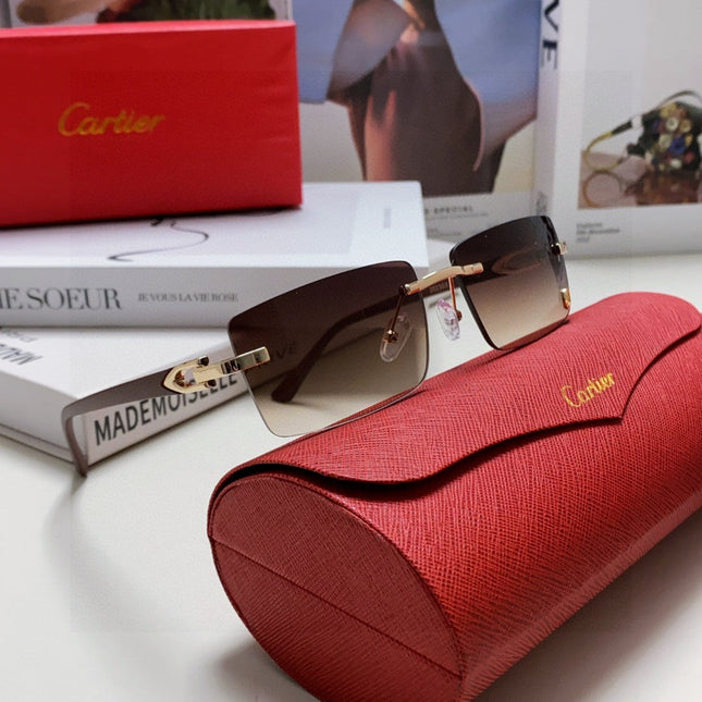 C DE RECTANGULAR FRAME SUNGLASSES 518454 IN METAL