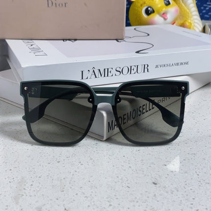 MONTAIGNE SUNGLASS 560860 IN TAN GREEN ACETATE