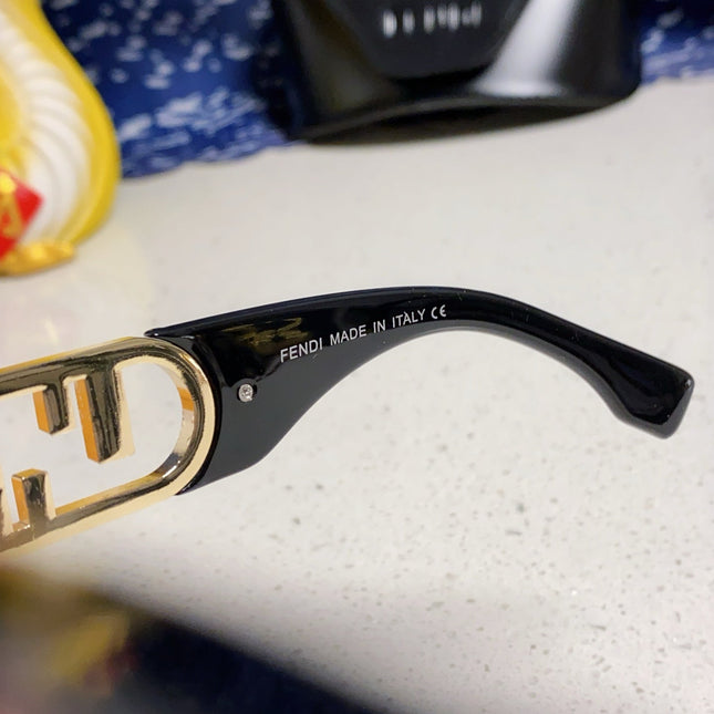 OVERSIZES FF DIAMONDS SQUARE SUNGLASSES 563315 IN ACETATE