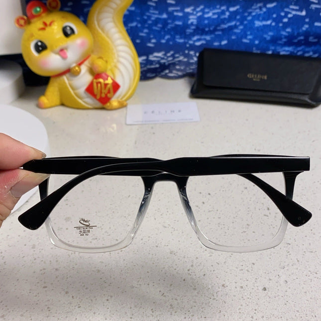 TRIOMPHE SUNGLASSES 563255 IN BLACK TO CLEAR ACETATE