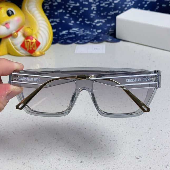 MONTAIGNE SUNGLASS CLUB M7U IN GREY CLEAR ACETATE
