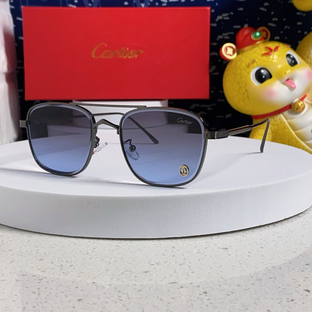 PREMIÈRE SQUARE FRAME SUNGLASSES 533240 IN METAL