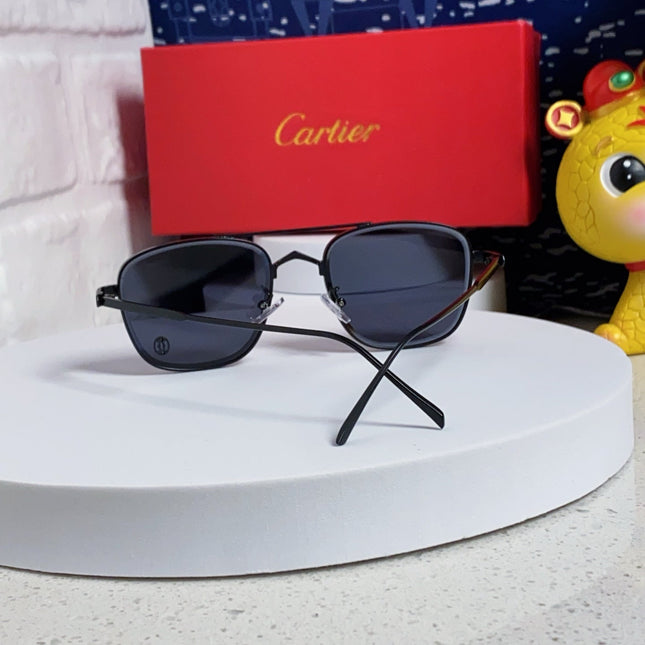 PREMIÈRE SQUARE FRAME SUNGLASSES 533240 IN METAL