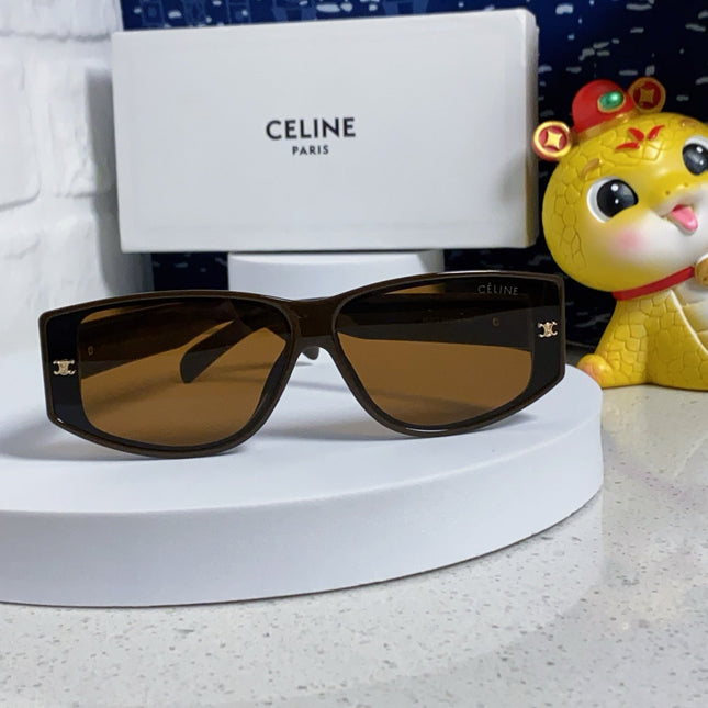 TRIOMPHE SUNGLASS 533219 IN CARAMEL ACETATE