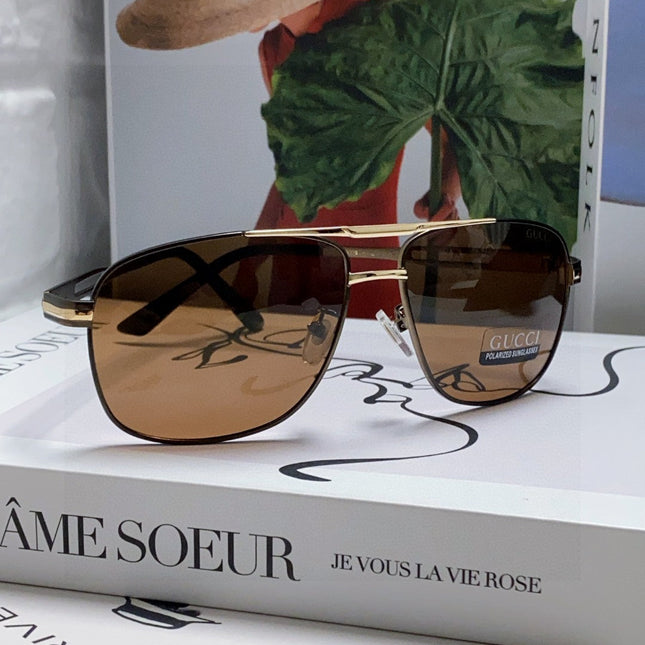 NAVIGATOR FRAME SUNGLASSES 570256 IN METAL