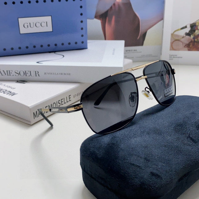 NAVIGATOR FRAME SUNGLASSES 570256 IN METAL