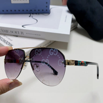 AVIATOR FRAME SUNGLASSES 570223 IN METAL