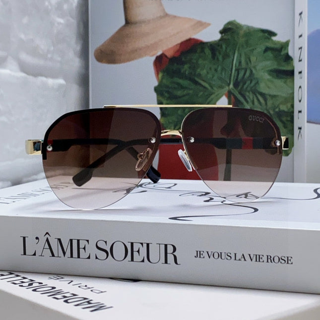 AVIATOR FRAME SUNGLASSES 570223 IN METAL