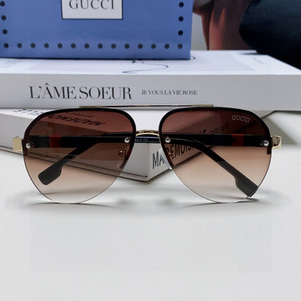 AVIATOR FRAME SUNGLASSES 570223 IN METAL