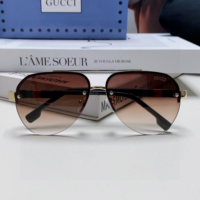 AVIATOR FRAME SUNGLASSES 570223 IN METAL