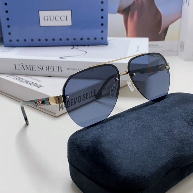 AVIATOR FRAME SUNGLASSES 570223 IN METAL