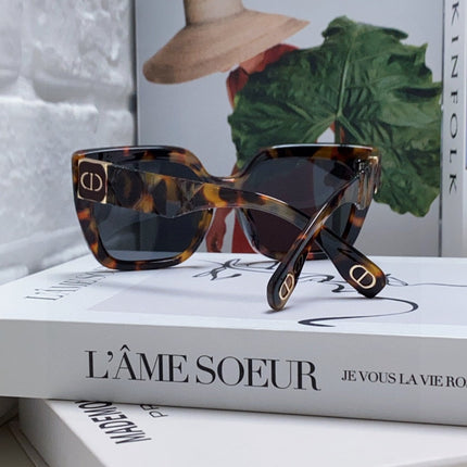 LADY 95.22 S2F SUNGLASS 571585 IN HAVANA ACETATE GREY LENSES