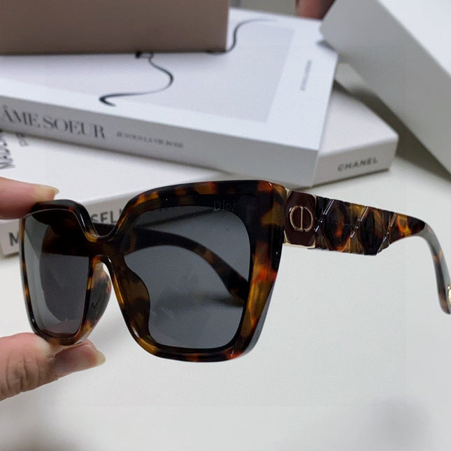 LADY 95.22 S2F SUNGLASS 571585 IN HAVANA ACETATE GREY LENSES