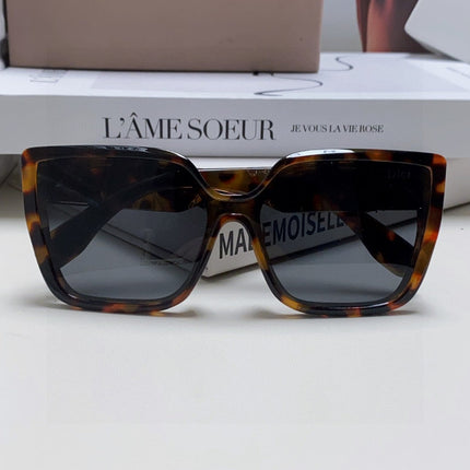 LADY 95.22 S2F SUNGLASS 571585 IN HAVANA ACETATE GREY LENSES