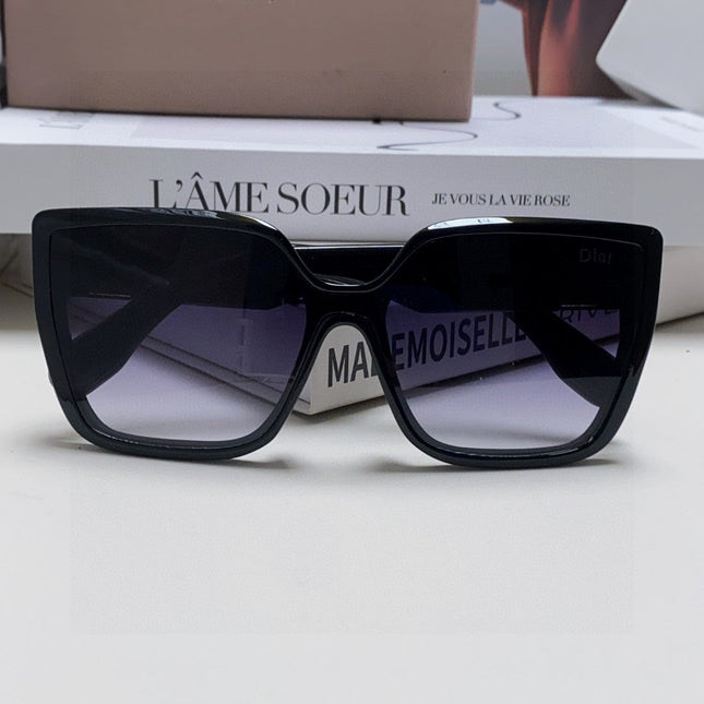 LADY 95.22 S2F SUNGLASS 571586 IN BLACK ACETATE GREY SMOKE