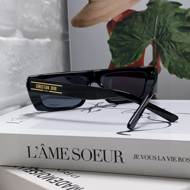SIGNATURE SUNGLASS 571588 IN BLACK ACETATE