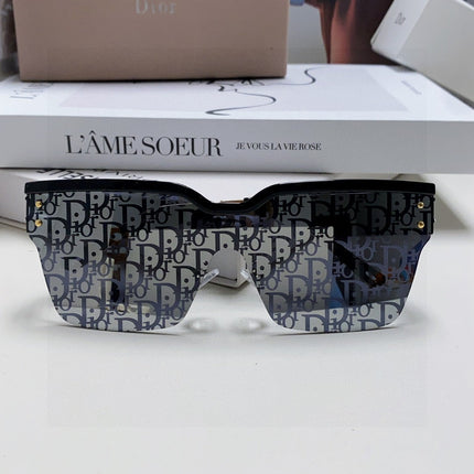 OBLIQUE SUNGLASS 571598 IN BLACK ACETATE