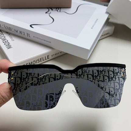 OBLIQUE SUNGLASS 571598 IN BLACK ACETATE