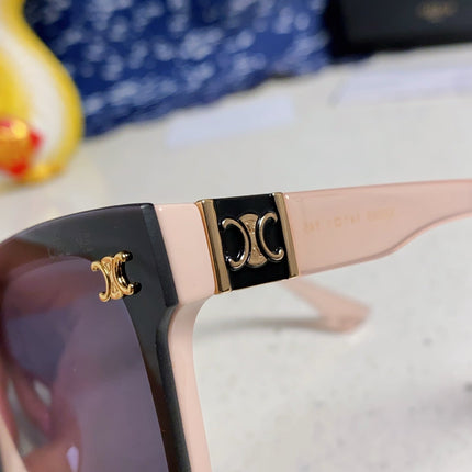 TRIOMPHE SUNGLASSES 548634 IN PINK ACETATE