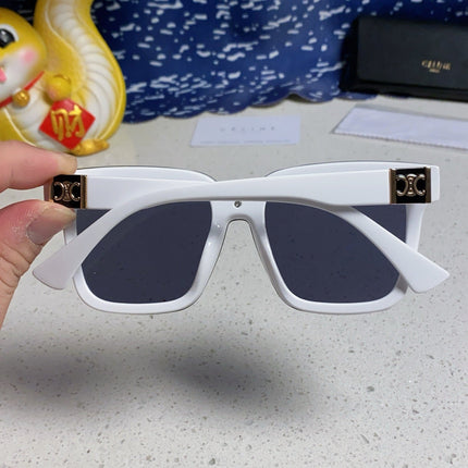 TRIOMPHE SUNGLASSES 548635 IN WHITE ACETATE