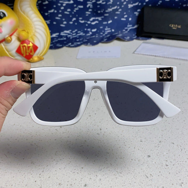 TRIOMPHE SUNGLASSES 548635 IN WHITE ACETATE