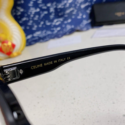 TRIOMPHE SUNGLASSES 548636 IN BLACK ACETATE GRADIENT SMOKE LENSES