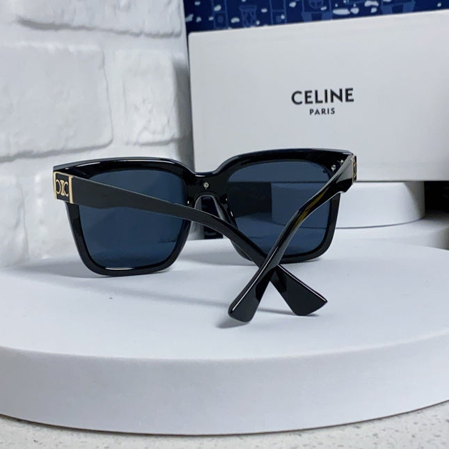 TRIOMPHE SUNGLASSES 548637 IN BLACK ACETATE