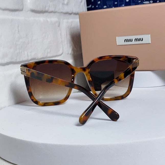 GLIMPSE SQUARE SUNGLASSES 554614 IN HAVANA ACETATE