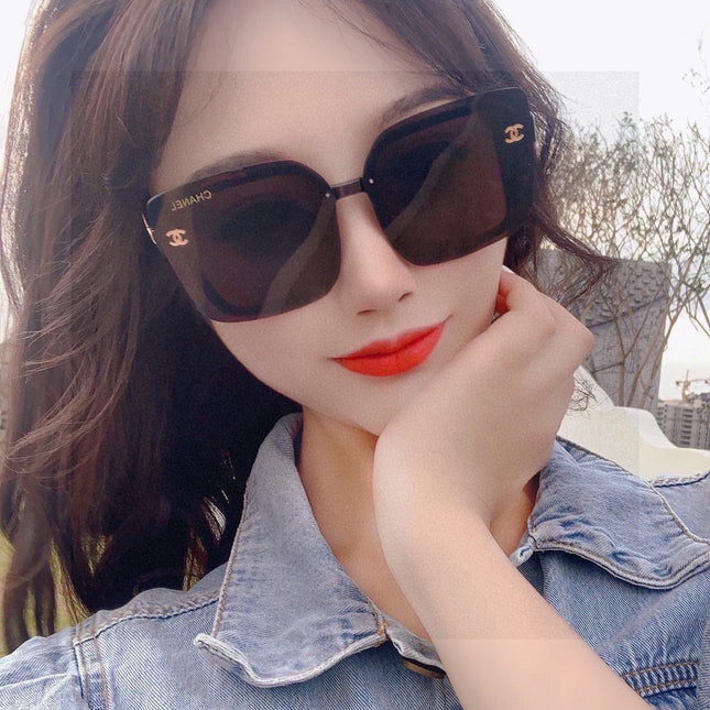 SQUARE SUNGLASSES 638797 IN ACETATE