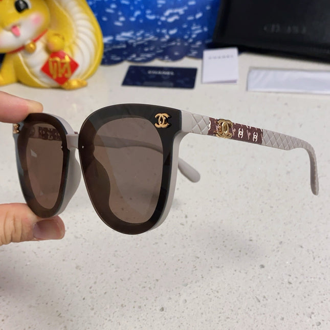 BROWNLINE SUNGLASSES 638936 IN LIGHT GRAY ACETATE