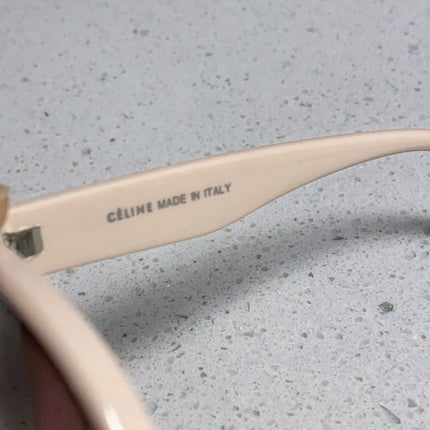SQUARE SUNGLASS 575841 IN NUDE ACETATE
