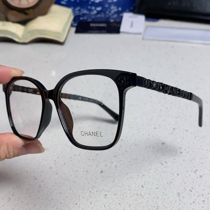 SQUARE SUNGLASSES 632029 IN BLACK ACETATE BLACK LOGO ON FRAME