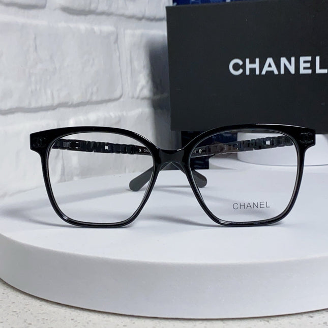 SQUARE SUNGLASSES 632029 IN BLACK ACETATE BLACK LOGO ON FRAME